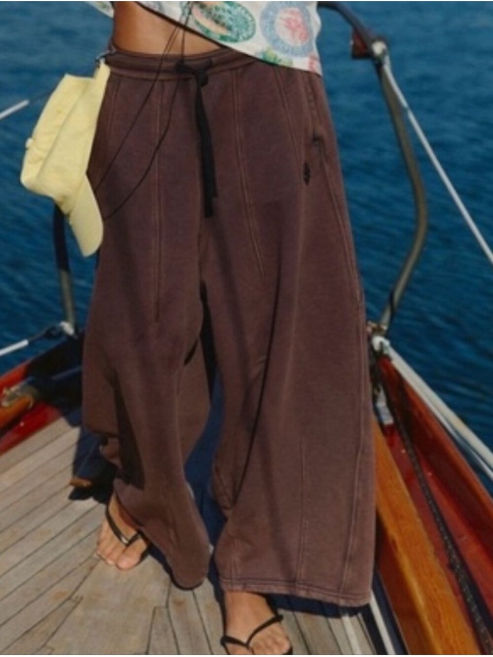 NWOT FP Movement by Free People On Rewind Pants in Terracotta Size XL *IRREGULAR